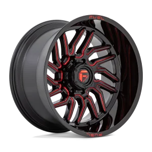 Fuel – D808 HURRICANE – Black – 20″x10″ -18mm – Summer Wheels – D8082000B447
